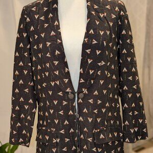 Unique Zinco‎ Knit Blazer, Size S
